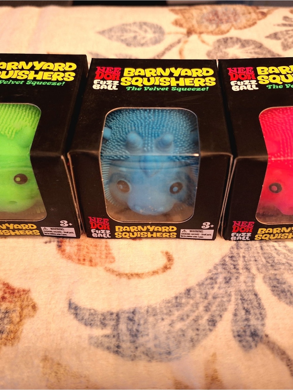 FULL SET NeeDoh Barnyards Fuzz Ball